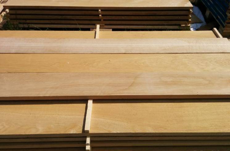 Surfaced S4S 4/4 White Oak Hardwood Lumber