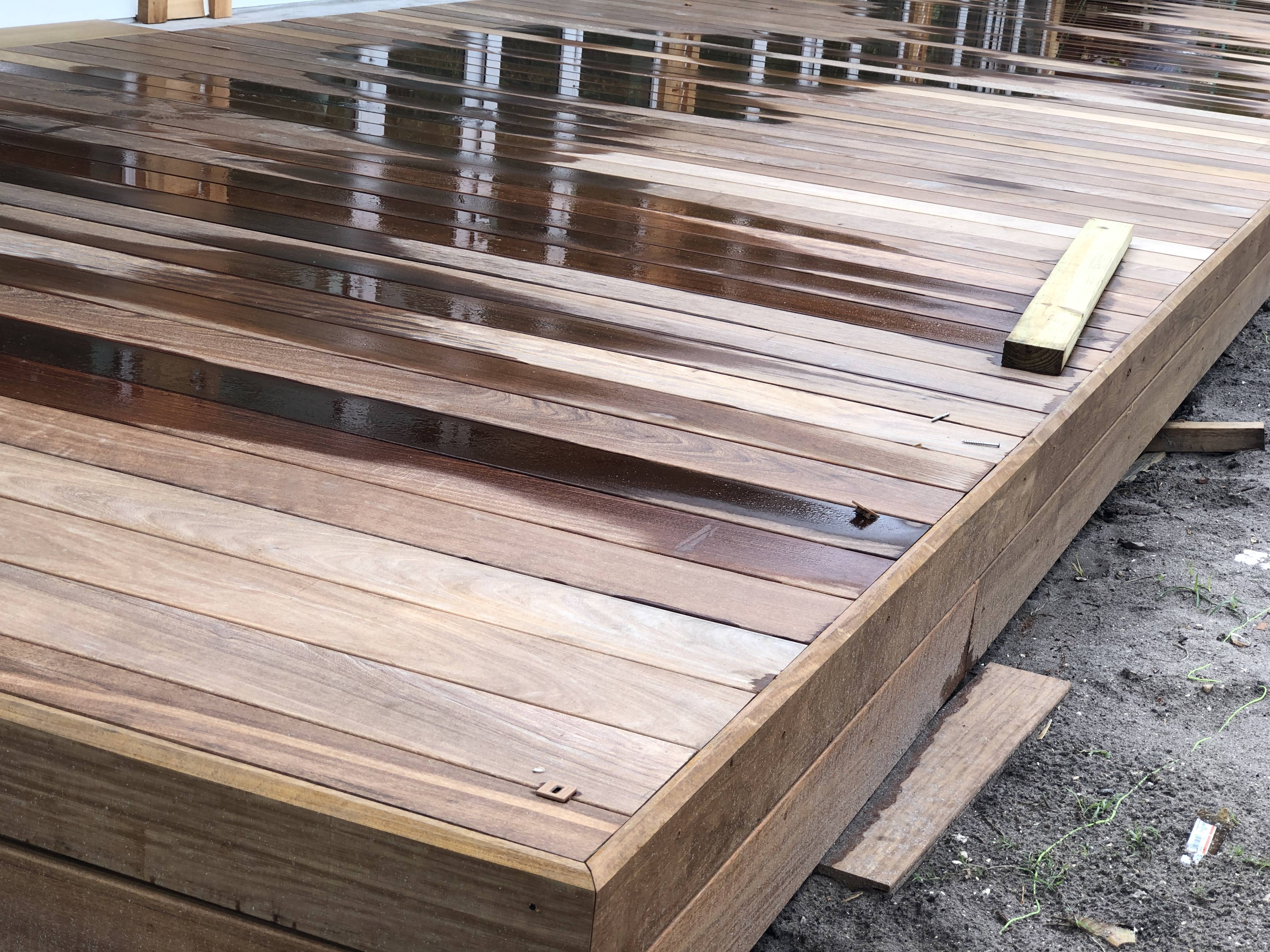 Ipe Hardwood Deck