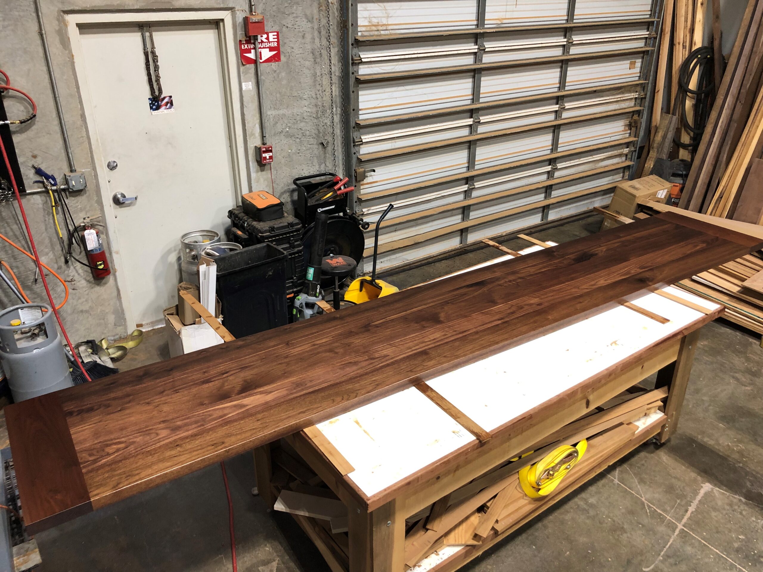 American Walnut Butcherblock countertop - Port St Lucie, Fl - Carib Teak